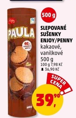 Sušenky slepované Enjoy