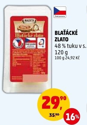 Sýr Blaťácké zlato Madeta
