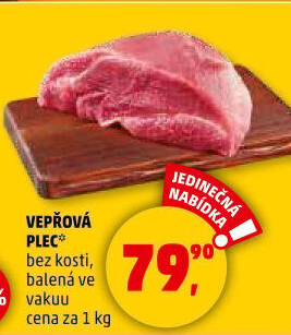 Vepřová plec bez kosti