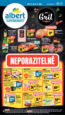 akční leták Albert 9.5.2024-14.5.2024