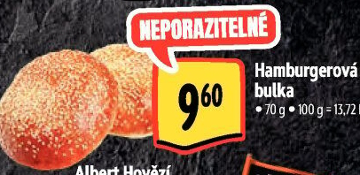 Bulka na hamburger