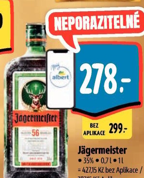 Bylinný likér Jägermeister