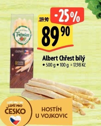 Chřest bílý Albert