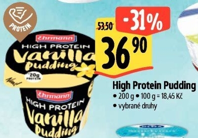Dezert pudink High protein Ehrmann