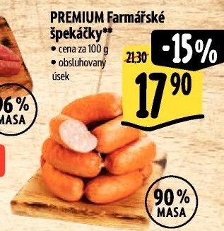 Farmářské špekáčky Premium