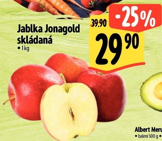 Jablka Jonagold