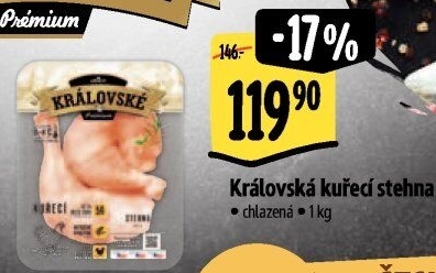 Kuřecí stehna královská Premium Albert