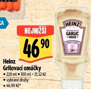 Omáčky Heinz