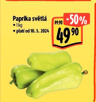 Paprika světlá