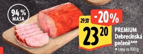 Pečeně debrecínská Premium