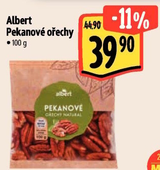 Pekanové ořechy Albert