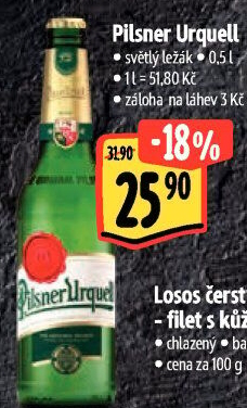 Pivo Pilsner Urquell