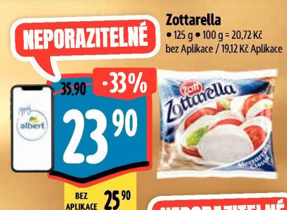 Sýr Zottarella Zott