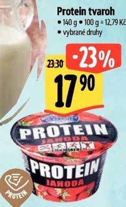 Tvaroh ochucený protein Bohušovická mlékárna
