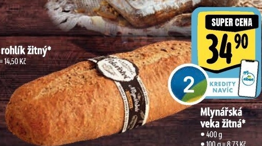 Veka Mlynářská žitná Albert