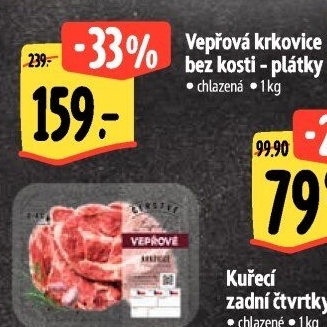 Vepřová krkovice bez kosti Albert