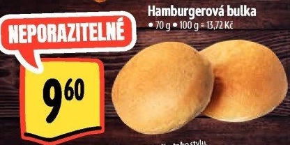 Bulka na hamburger