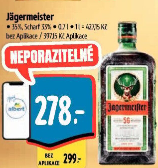 Bylinný likér Jägermeister