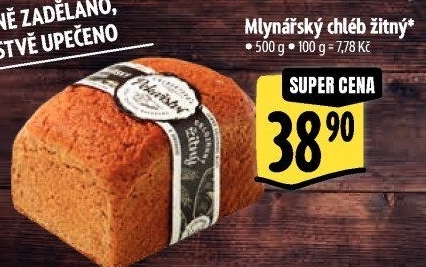 Chléb Mlynářský žitný Albert