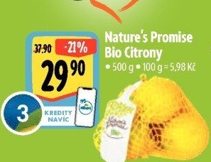 Citrony bio Nature'