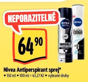 Deodorant sprej Nivea