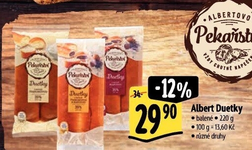 Duetky s náplní Albert