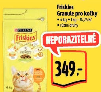 Granule pro kočky Friskies