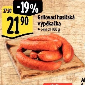 Klobása hasičská vypékačka