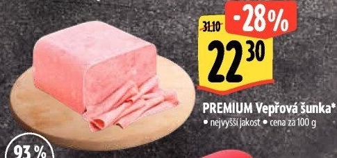 Šunka vepřová Premium nejvyšší jakosti