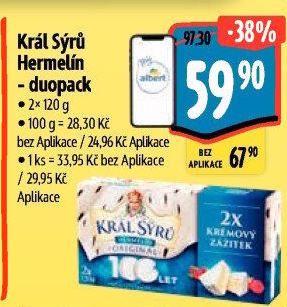 Sýr Hermelín Král sýrů
