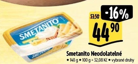Sýr Smetanito neodolatelné Želetava
