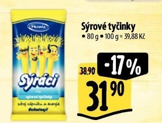Sýrové tyčinky Sýráci Moravia