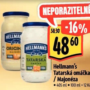 Tatarská omáčka Hellmann'