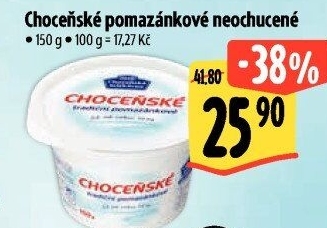 Tradiční pomazánkové Choceňské