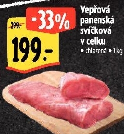 Vepřová panenská svíčková