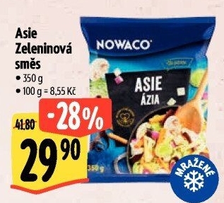Zeleninová směs mražená Asie Nowaco