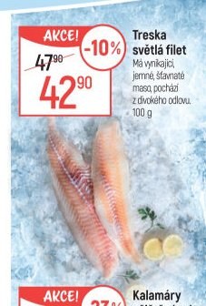 Treska světlá filet