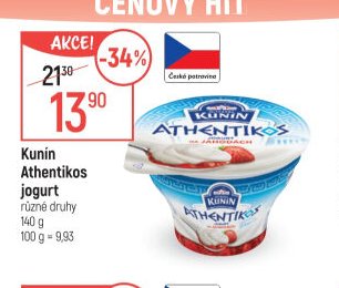 Kunín Athentikos jogurt