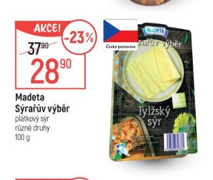 Madeta Sýrařův výběr