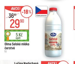 Olma Selské mléko čerstvé