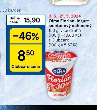 Olma Florian Jogurt smetanový ochucený