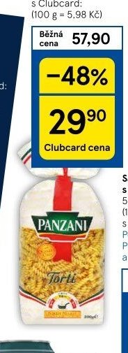 Panzani Těstoviny