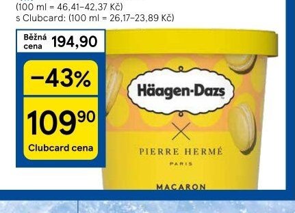 Häagen-Dazs Zmrzlina