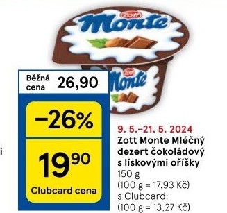 Dezert Monte Zott