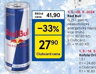 Energetický nápoj Red Bull