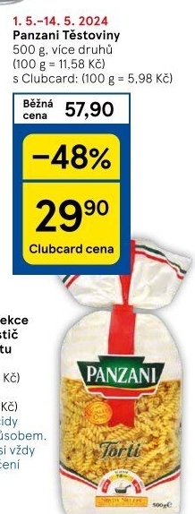 Těstoviny Panzani