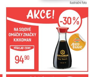 Sojová omáčka značky Kikkoman