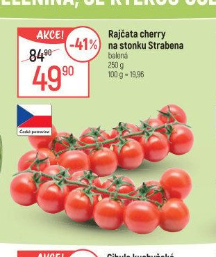 Rajčata cherry na stonku Strabena