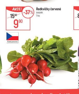 Ředkvičky červené
