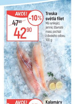 Treska světlá filet